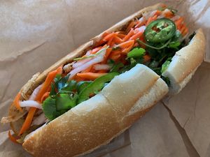 Vegan Banh Mi at Mommy's Banh Mi - Ghost Kitchen in San Jose