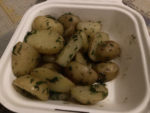 potatoes at Let‘s be Frank in Vienna