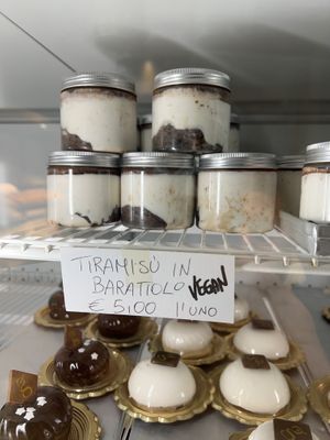 Tiramisù vegano  at Sorelle Giordano in Rome