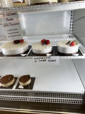 Cheesecake vegan  at Sorelle Giordano in Rome