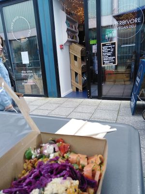  at Herbivore Vegan Deli in Bristol