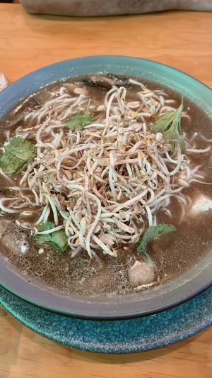 satay ramen exquisito  at Salvei in Playa Del Carmen