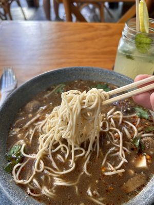 Satay ramen  at Salvei in Playa Del Carmen