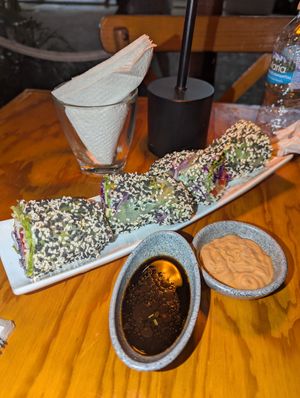 Vegi rolls at Salvei in Playa Del Carmen