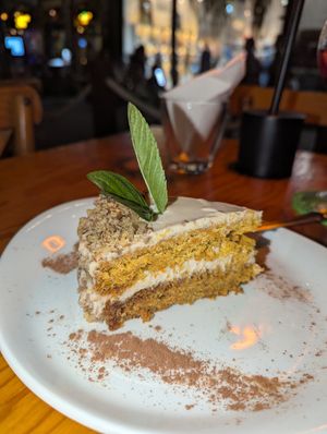 Carrot Cake at Salvei in Playa Del Carmen