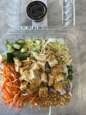 Vietnamese Salad (Bun) with Tofu  at DFW - Bahn Shop in Euless