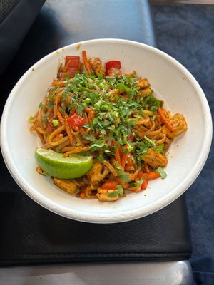 Blazing noodle with tofu. at DFW - Bahn Shop in Euless