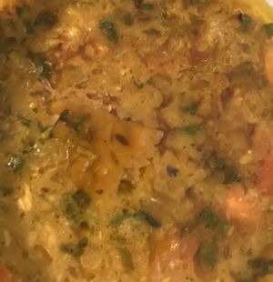 Aloo Gobi super yummy   at Namaste Indian Cuisine in Santa Cruz