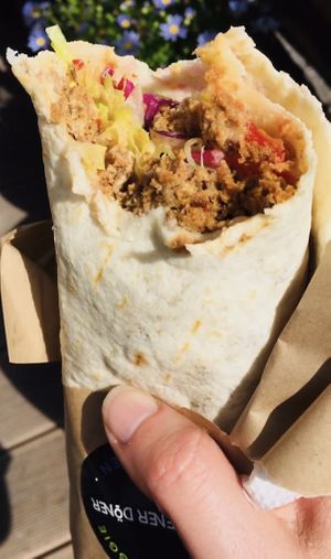 Look at this beauty !  at Wiener Döner in Vienna