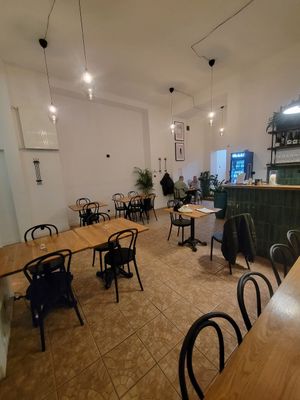 Inside (early before customers) at YASAI in Warsaw