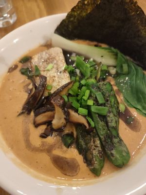 spicy miso ramen (wasnt really spicy id say) at YASAI in Warsaw