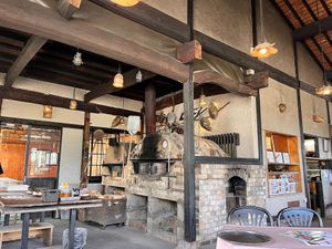 the oven at Restaurant Yama no Kaze - れすとらん 山の風 in Goshogawara