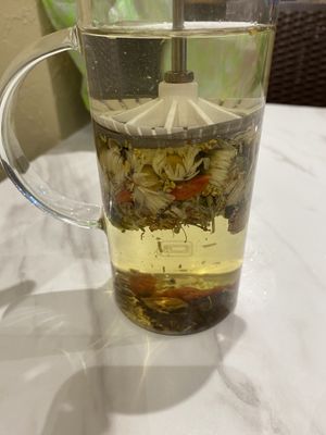 Beautiful tea   at Voila in Kuala Lumpur