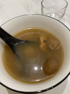 Soup starter that came with the meal   at Voila in Kuala Lumpur
