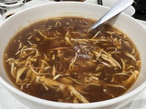 Vegetarian shark’s fin soup 👍🏻  at Voila in Kuala Lumpur