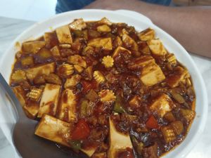 Mapo tofu at Voila in Kuala Lumpur