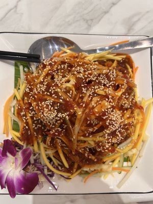 Thai style tofu  at Voila in Kuala Lumpur