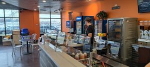 Inside, salad bar/counter-service. at Silantra Asian Street Kitchen - Fruitville Pike in Lancaster