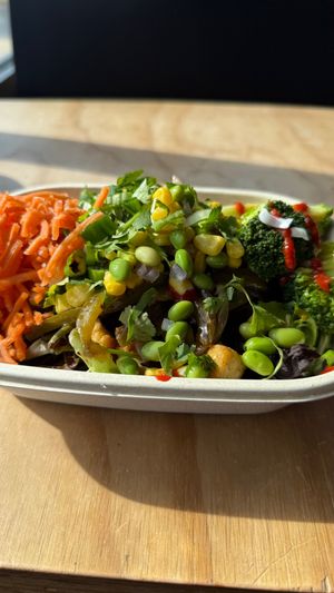 Tofu salad bowl at Silantra Asian Street Kitchen - Fruitville Pike in Lancaster