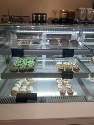 Baked goods at The Water Bar in Geneva