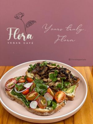  at Flora Vegan Cafe in Tamarindo