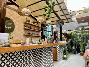 A great place to hang   at Flora Vegan Cafe in Tamarindo