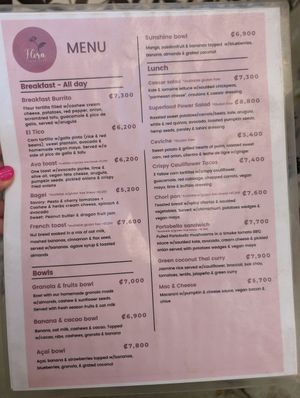  at Flora Vegan Cafe in Tamarindo