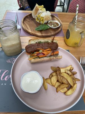   at Flora Vegan Cafe in Tamarindo