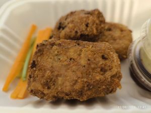 Nuggets at Flora Vegan Cafe in Tamarindo
