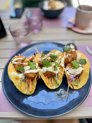 Taco’s  at Flora Vegan Cafe in Tamarindo