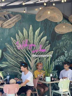   at Flora Vegan Cafe in Tamarindo