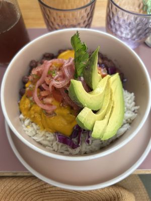   at Flora Vegan Cafe in Tamarindo