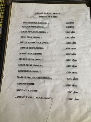   at Assase Pa - The Earth is Good in Accra