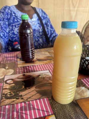 Fresh juicee  at Assase Pa - The Earth is Good in Accra