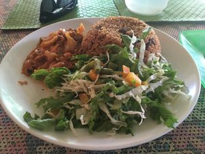 Employee recommended this dish. It was awesome. at Assase Pa - The Earth is Good in Accra