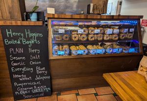 bagels at Henry Higgins Boiled Bagels - Sellwood in Portland