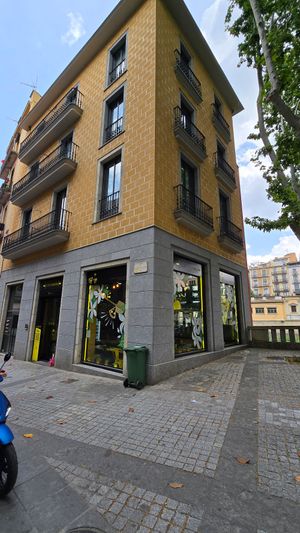 On the corner at El Petit Obrador in Girona