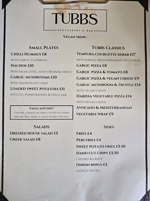  at Tubbs Of Colne in Colne