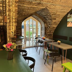 Lovely space inside at Pulse in Edinburgh