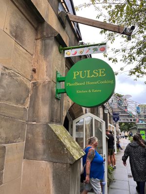 Pulse! I think one of my fav eateries in Edinburgh  at Pulse in Edinburgh