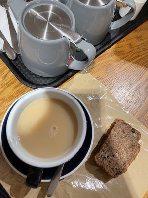 Took the banana bread to go   at Pulse in Edinburgh