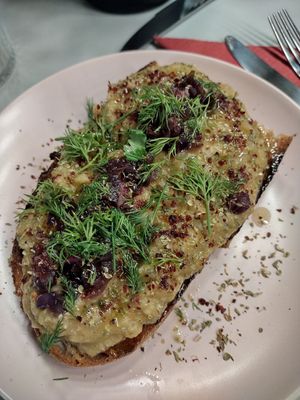 Fab toast at Pulse in Edinburgh