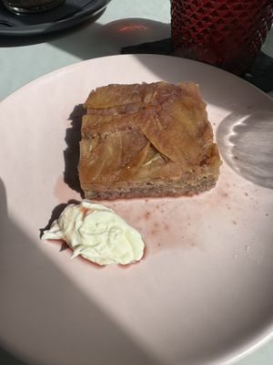 Apple cake   at Pulse in Edinburgh