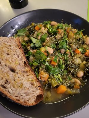 stew, quite sour and small at Pulse in Edinburgh