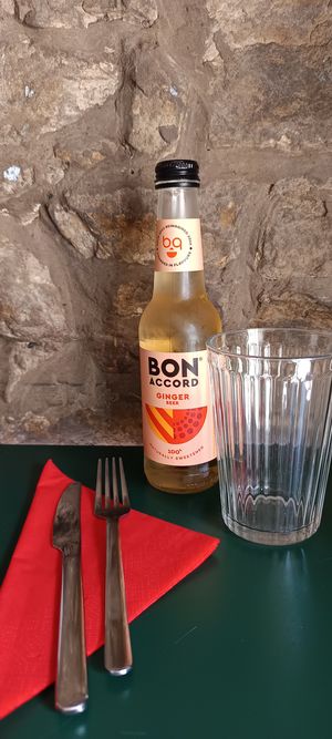 Ginger beer at Pulse in Edinburgh