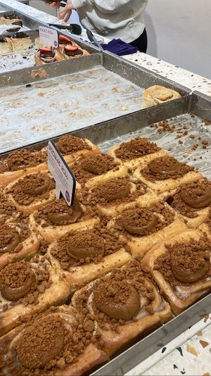 Biscoff roll  at Cinnamood in Dusseldorf