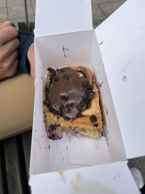 Oreo roll  at Cinnamood in Dusseldorf