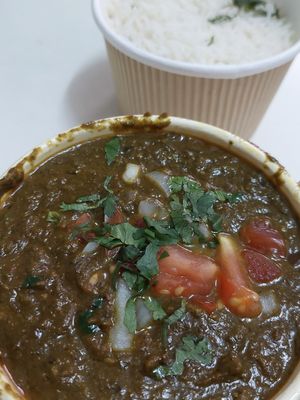 Palak tofu. Would highly recommend. at Roti - Indian Vegetarian Kitchen in Madrid