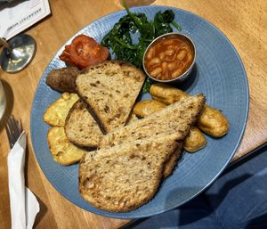 Vegan Irish breakfast   at KC Peaches in Dublin