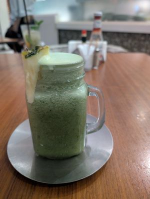 Green smoothie at Urban Eatery in Nairobi